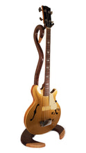 Load image into Gallery viewer, The Black Swan - Walnut Guitar Stand - (10 day build time)